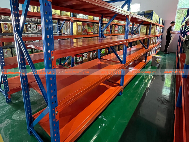 lắp đặt kệ kho hàng trung tải tại Tây Ninh