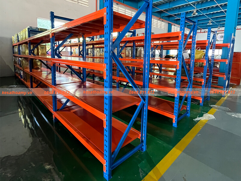 giải pháp kệ trung tải 4 tầng từ Hòa Mỹ